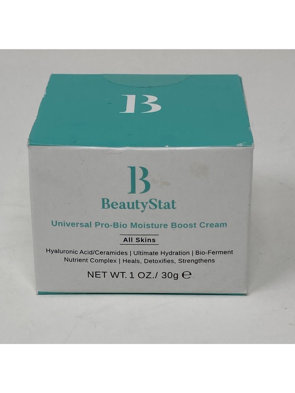 BeautyStat Universal Pro-Bio Moisture Boost Cream All Skins 1 oz 30ml NIB Sealed